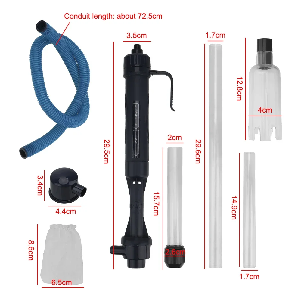 Ηλεκτρικό καθαριστικό χαλικιού ενυδρείου - Image 5