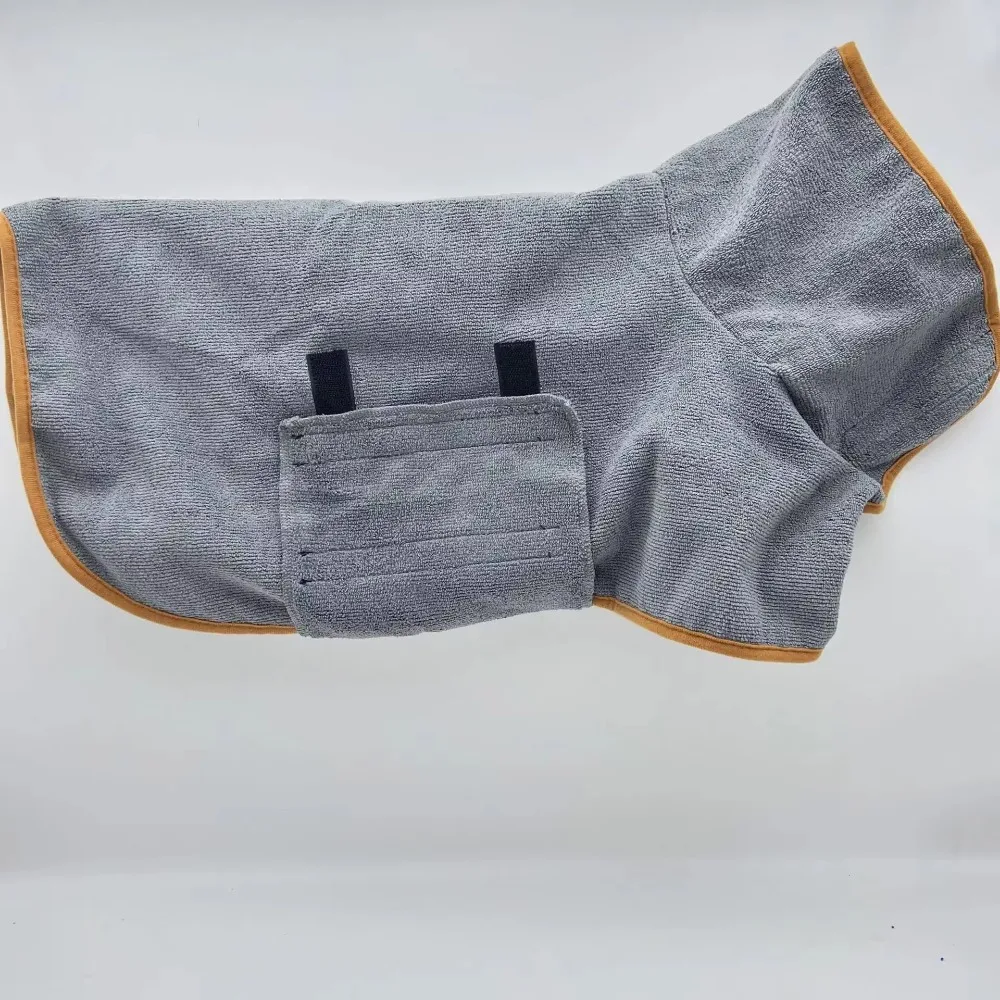 New Absorbent Dog Bathrobe Quick Dry Pet Towel for Dogs & Cats - Image 4