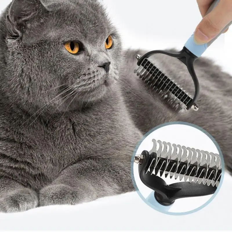 Pet Hair Removal Comb for Dogs & Cats - Image 3